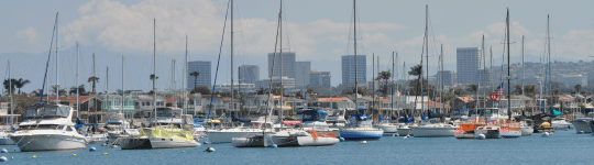 Photo of boats in Newport Harbor