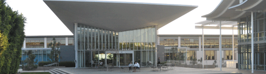 Central Library upper level entrance photo