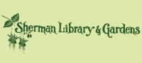 Sherman Library and Gardens logo