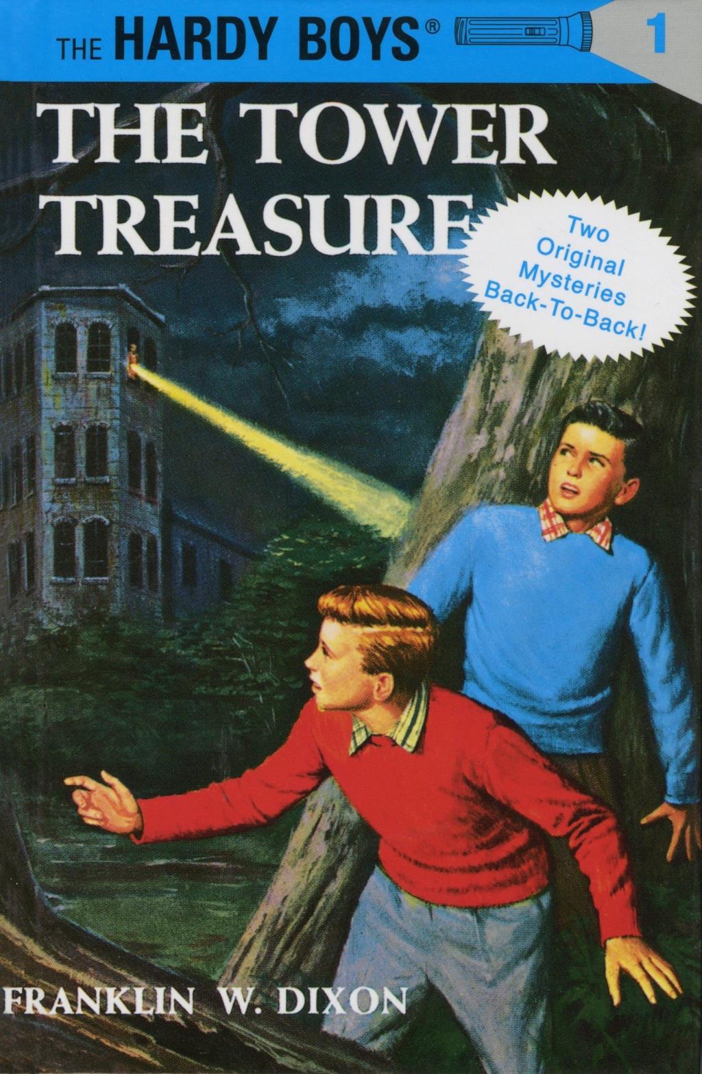 hardy boys tower treasure book cover