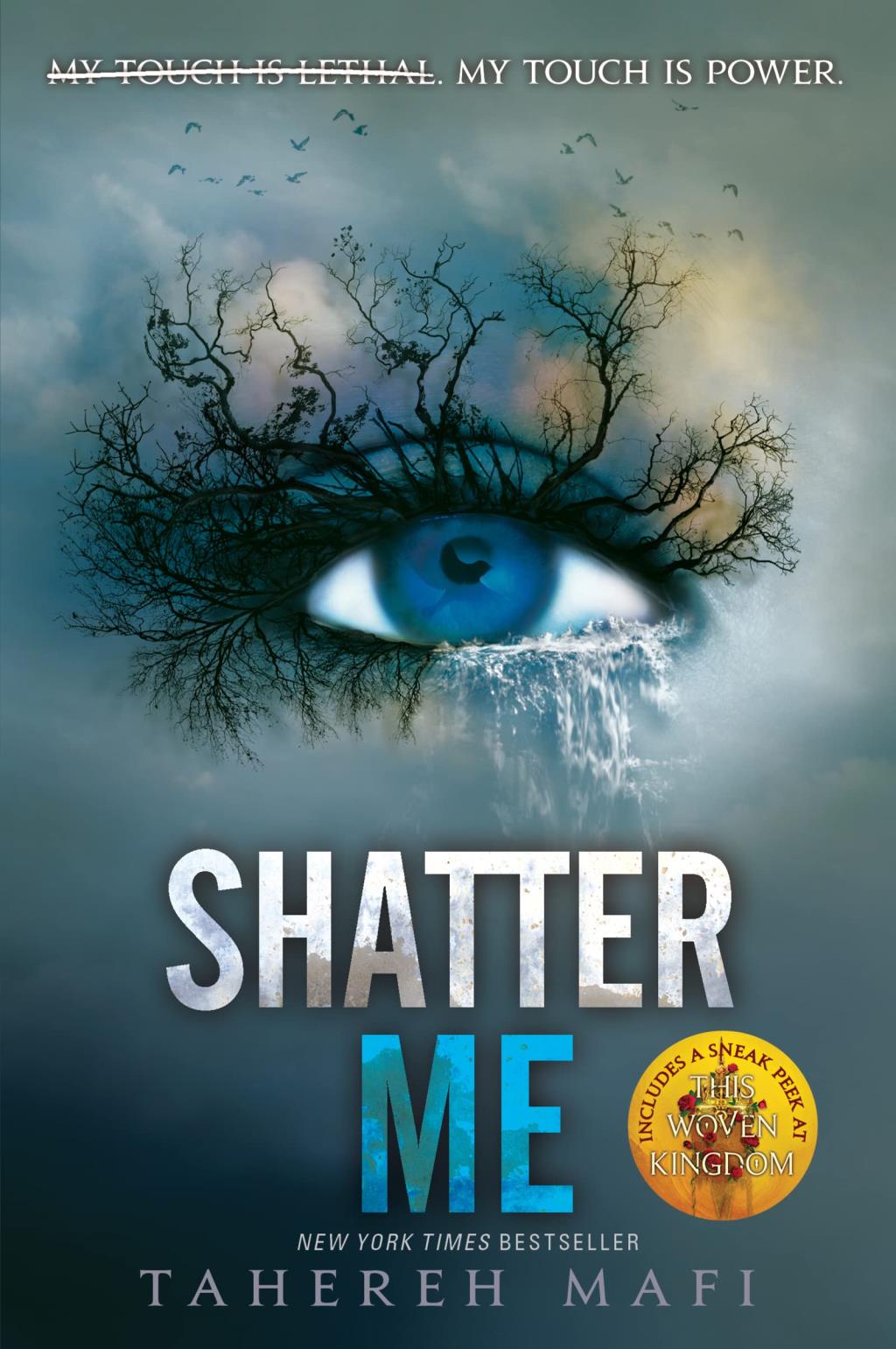 shatter me book cover