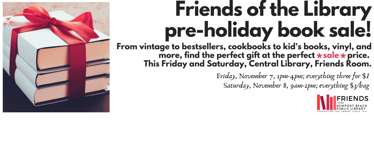 Pre holiday book sale
