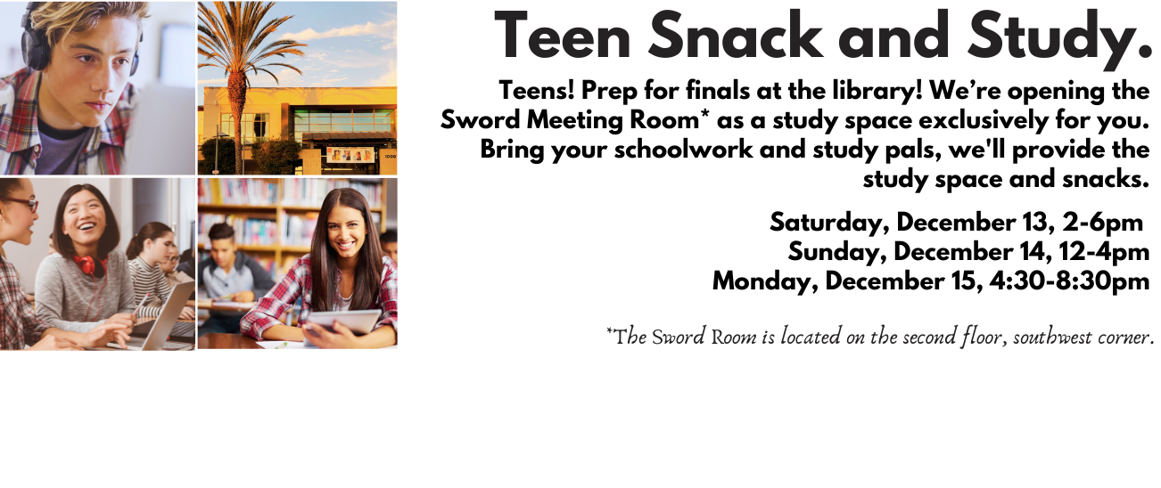snack and study banner ad