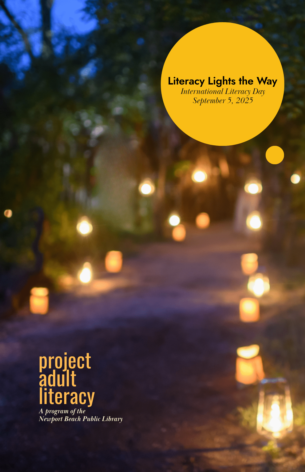 Literacy Lights the Way booklet